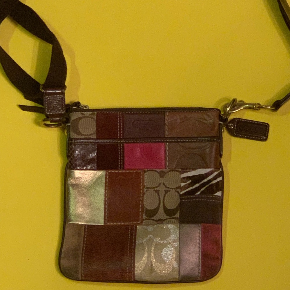 Coach brown leather vintage satchel